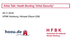 Miniaturansicht - Artist Talk: Heath Bunting "Artist Security"