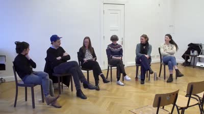 Miniaturansicht - Kind und Kunst - eine Gesprächsrunde mit Marcia Breuer, Dörte Habighorst, Lisa Klosterkötter, Anna Mieves und Tillmann Terbuyken, moderiert von Prof. Heike Mutter