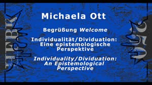 Miniaturansicht - Symposium: Individualität/Dividuation: Eine epistemologische Perspektive