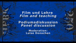 Miniaturansicht - Podiumsdiskussion: Film und Lehre - Komplexität, einfach