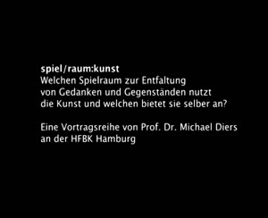 Miniaturansicht - spiel/raum:kunst - Im Atelier: Michael Diers und Henning Kles (2005)