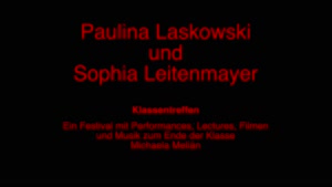 Miniaturansicht - Paulina Laskowski und Sophia Leitenmayer – Musik Performance