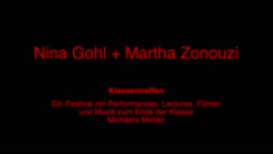 Miniaturansicht - Nina Gohl + Martha Zonouzi – Musik Performance