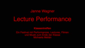 Miniaturansicht - Janne Wagner – Lecture Performance