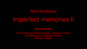 Miniaturansicht - Nika Son – Imperfect memories II - Konzert