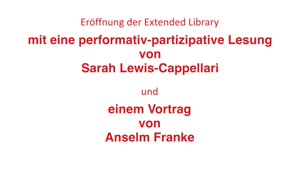 Miniaturansicht - Eröffnung der Extended Library