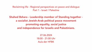 Miniaturansicht - Shahed Bshara - Leadership member of Standing together