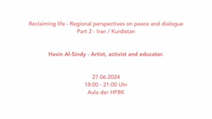 Miniaturansicht - Havin Al-Sindy - Artist, activist and educator
